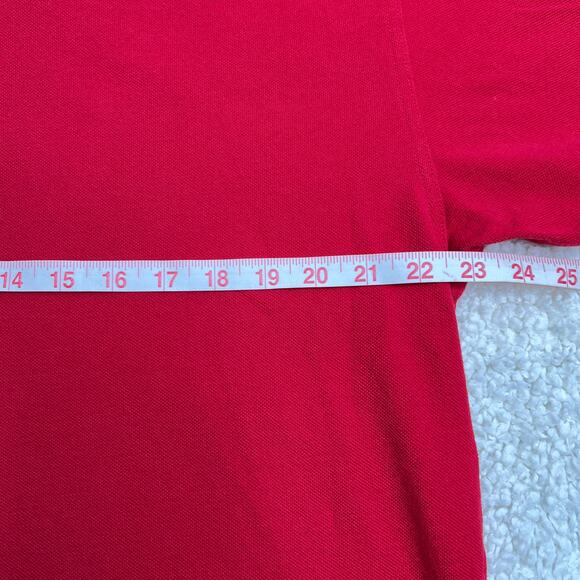 Greg Norman Super Bowl XXXVII Tampa Bay Buccaneers Red Knit Polo Large - Picture 5 of 6